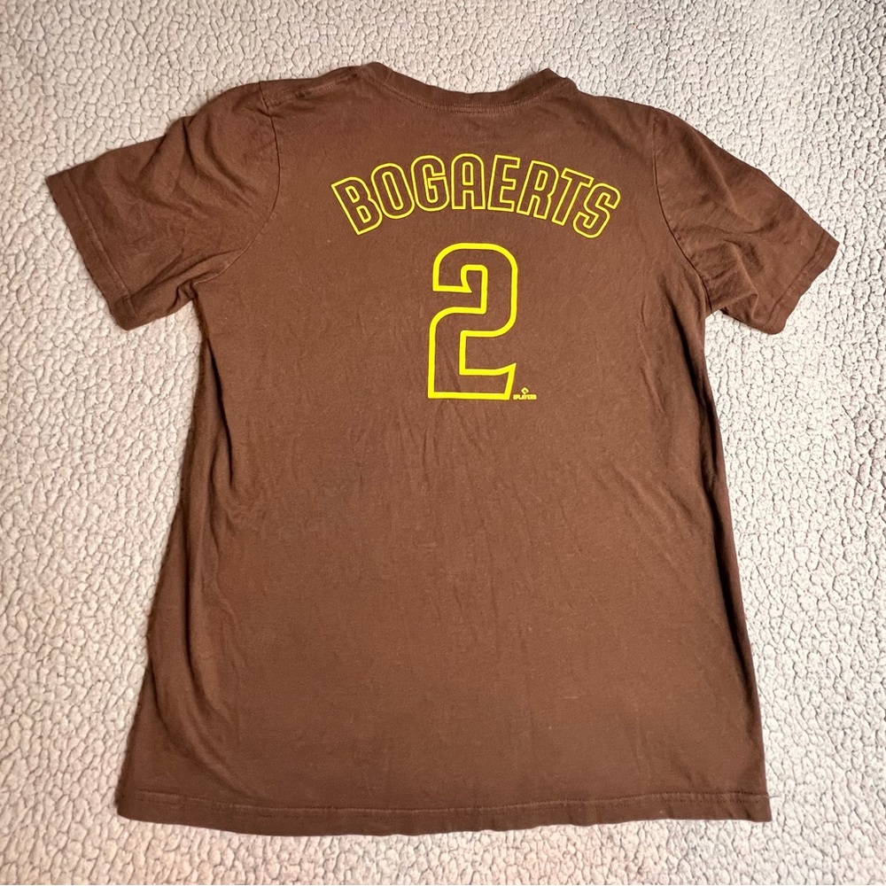Nike San Diego Padres Brown And Yellow T Shirt Little Boys Size Large - Picture 2 of 7
